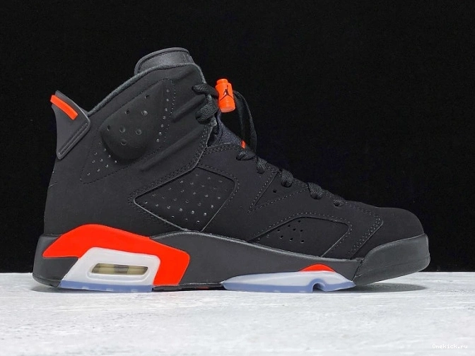 One Kick Retro Jordan Infrared Black Air 6 OG 384664-060 0717